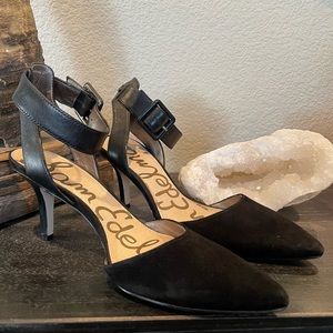 Sam Edelman ankle strap heels!